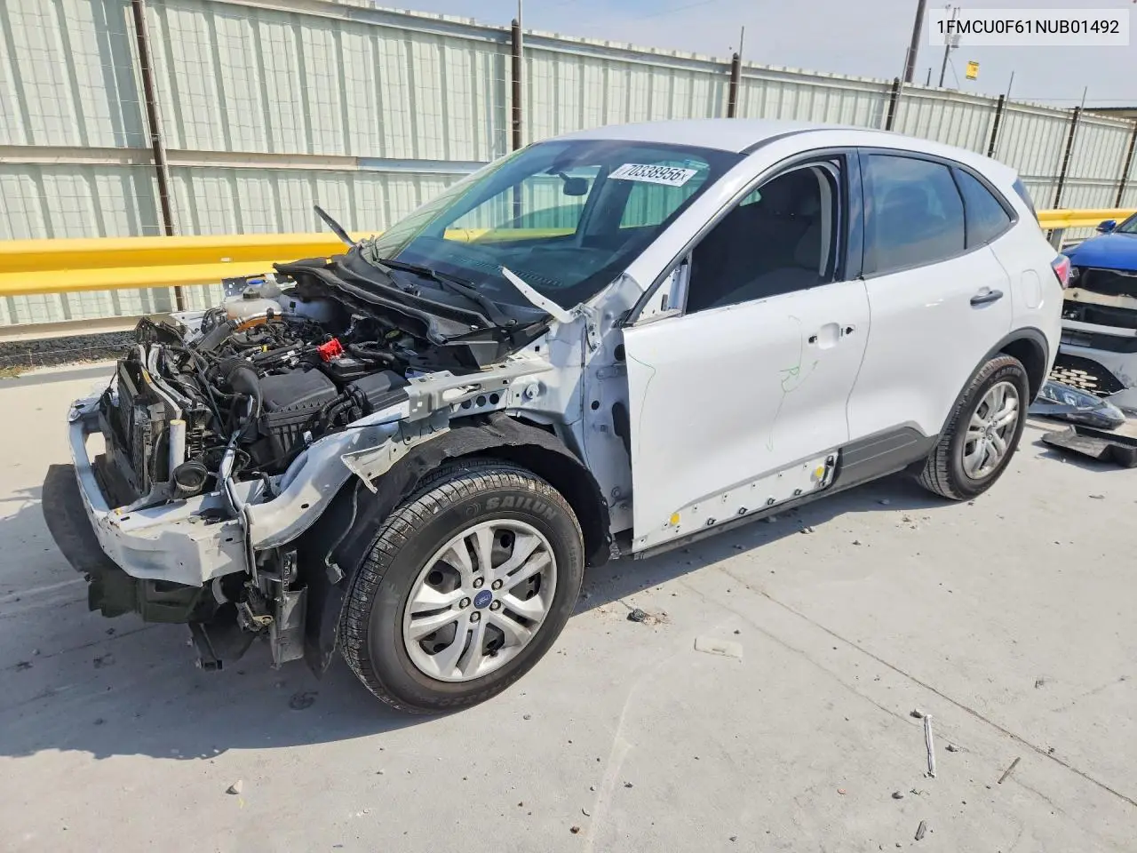 FORD ESCAPE 2022, VIN 1FMCU0F61NUB01492
