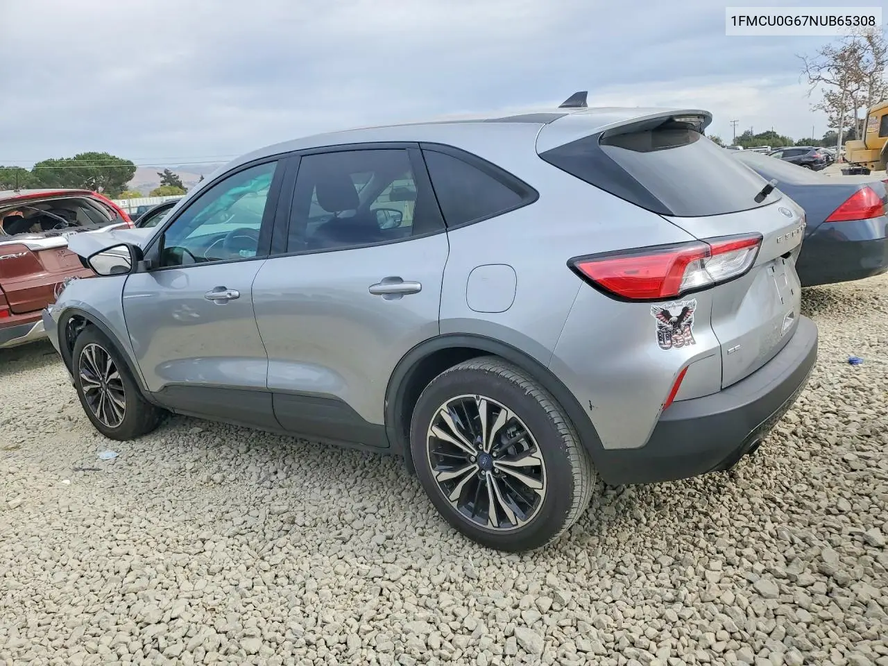 2022 FORD ESCAPE VIN 1FMCU0G67NUB65308 — фото 2