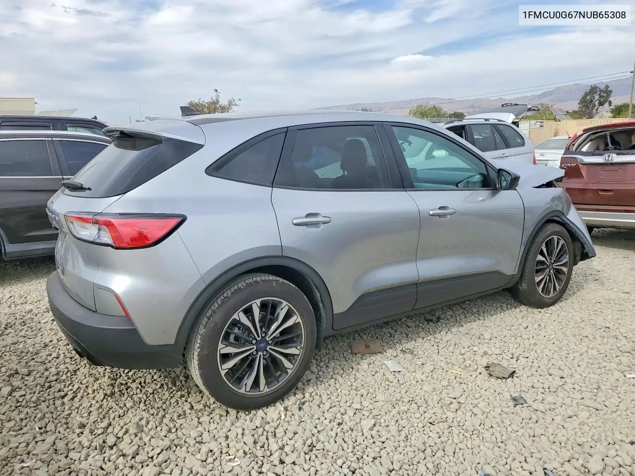 2022 FORD ESCAPE VIN 1FMCU0G67NUB65308 — фото 3