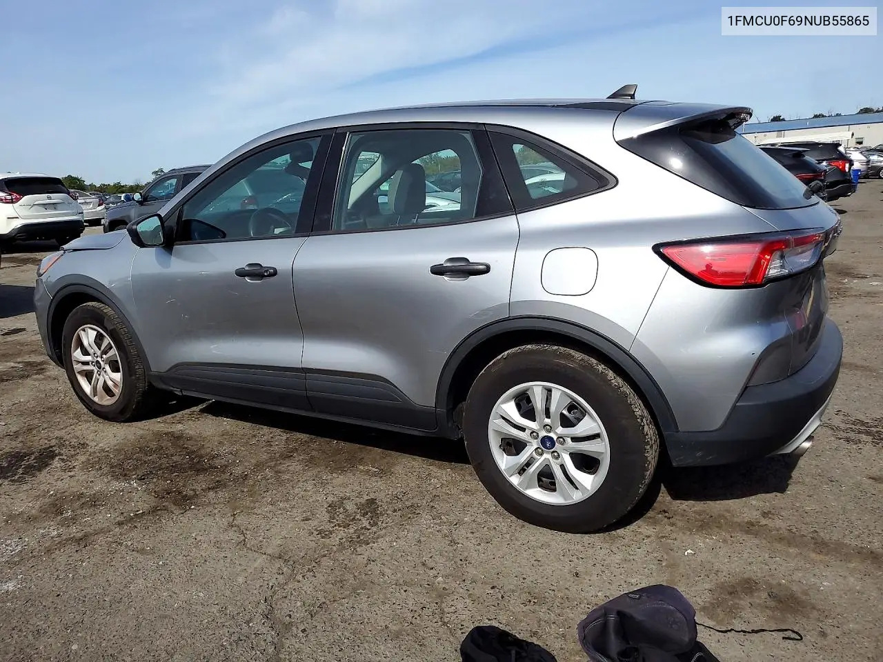 2022 FORD ESCAPE VIN 1FMCU0F69NUB55865 — фото 2