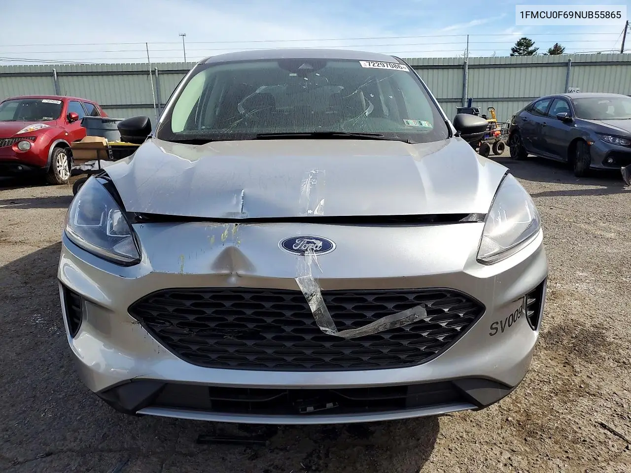 2022 FORD ESCAPE VIN 1FMCU0F69NUB55865 — фото 5