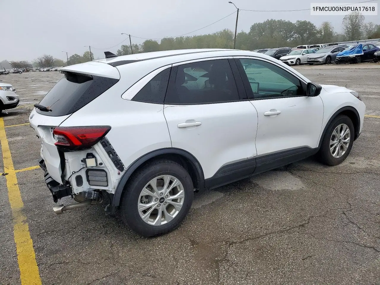 2023 FORD ESCAPE VIN 1FMCU0GN3PUA17618 — фото 3