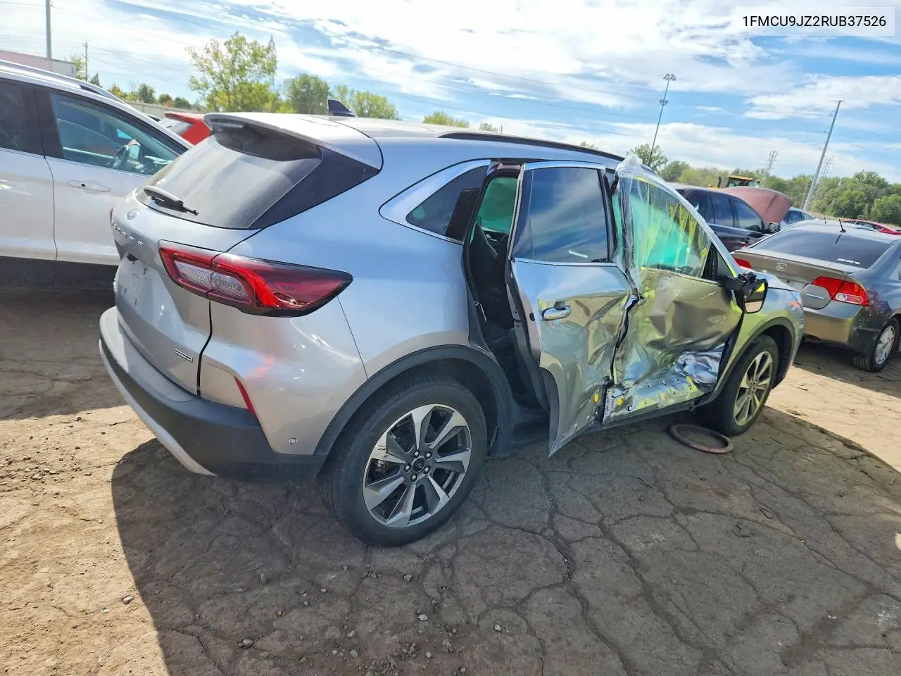 2024 FORD ESCAPE VIN 1FMCU9JZ2RUB37526 — фото 3