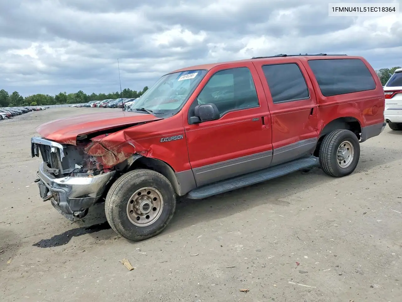 FORD EXCURSION 2001, VIN 1FMNU41L51EC18364