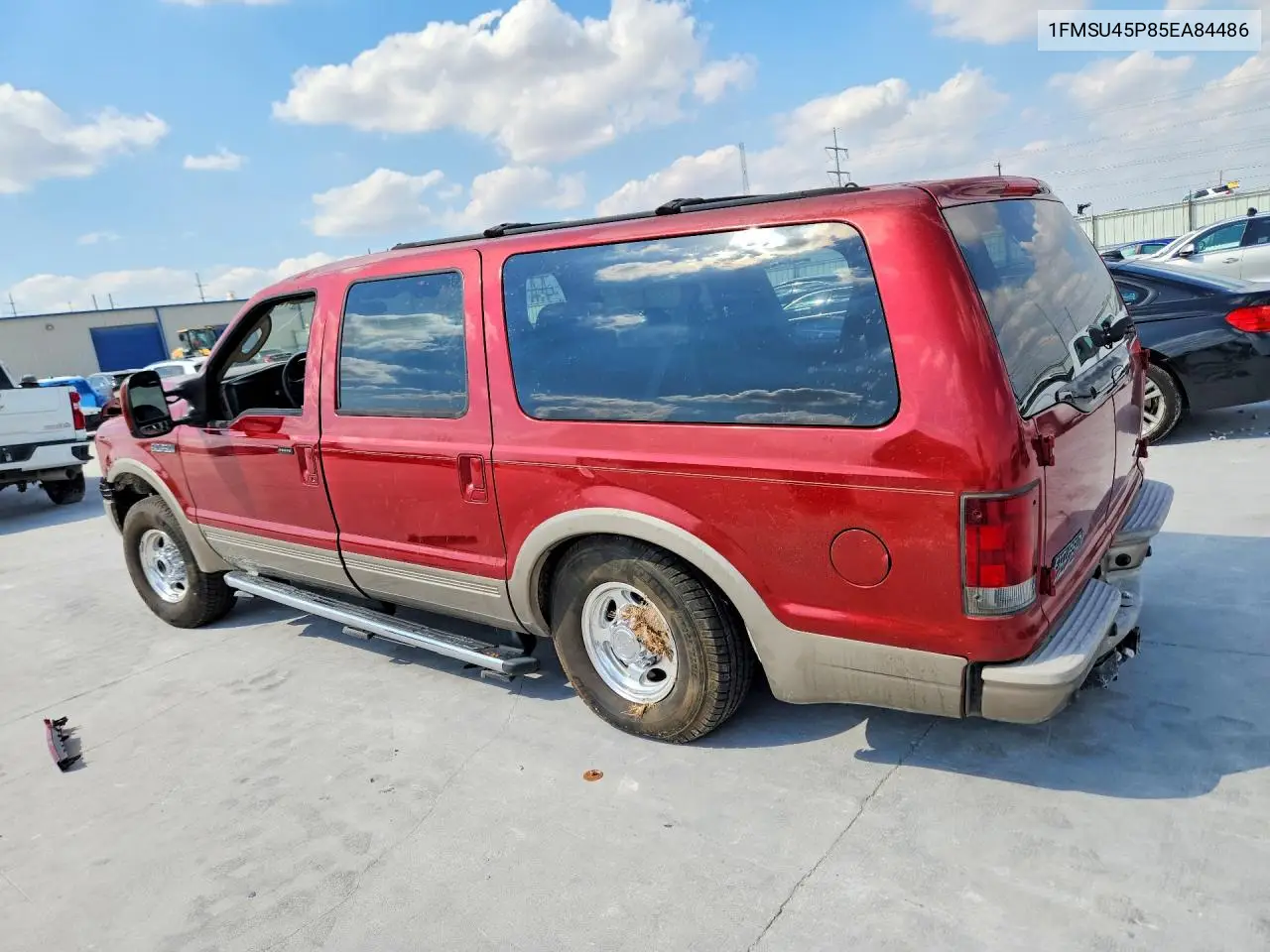 2005 FORD EXCURSION VIN 1FMSU45P85EA84486 — фото 2