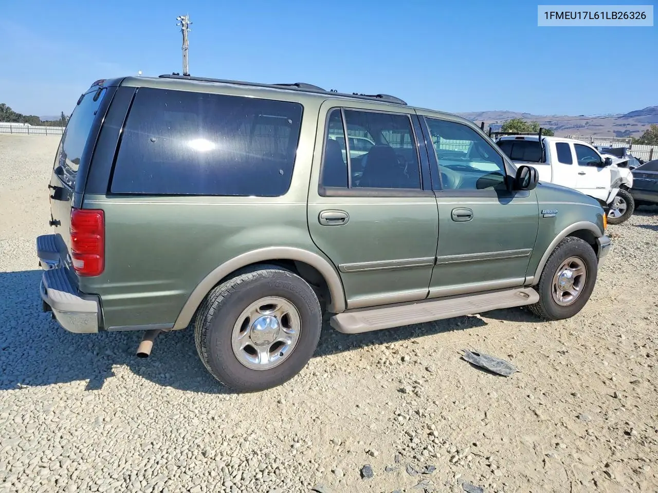 2001 FORD EXPEDITION VIN 1FMEU17L61LB26326 — фото 3