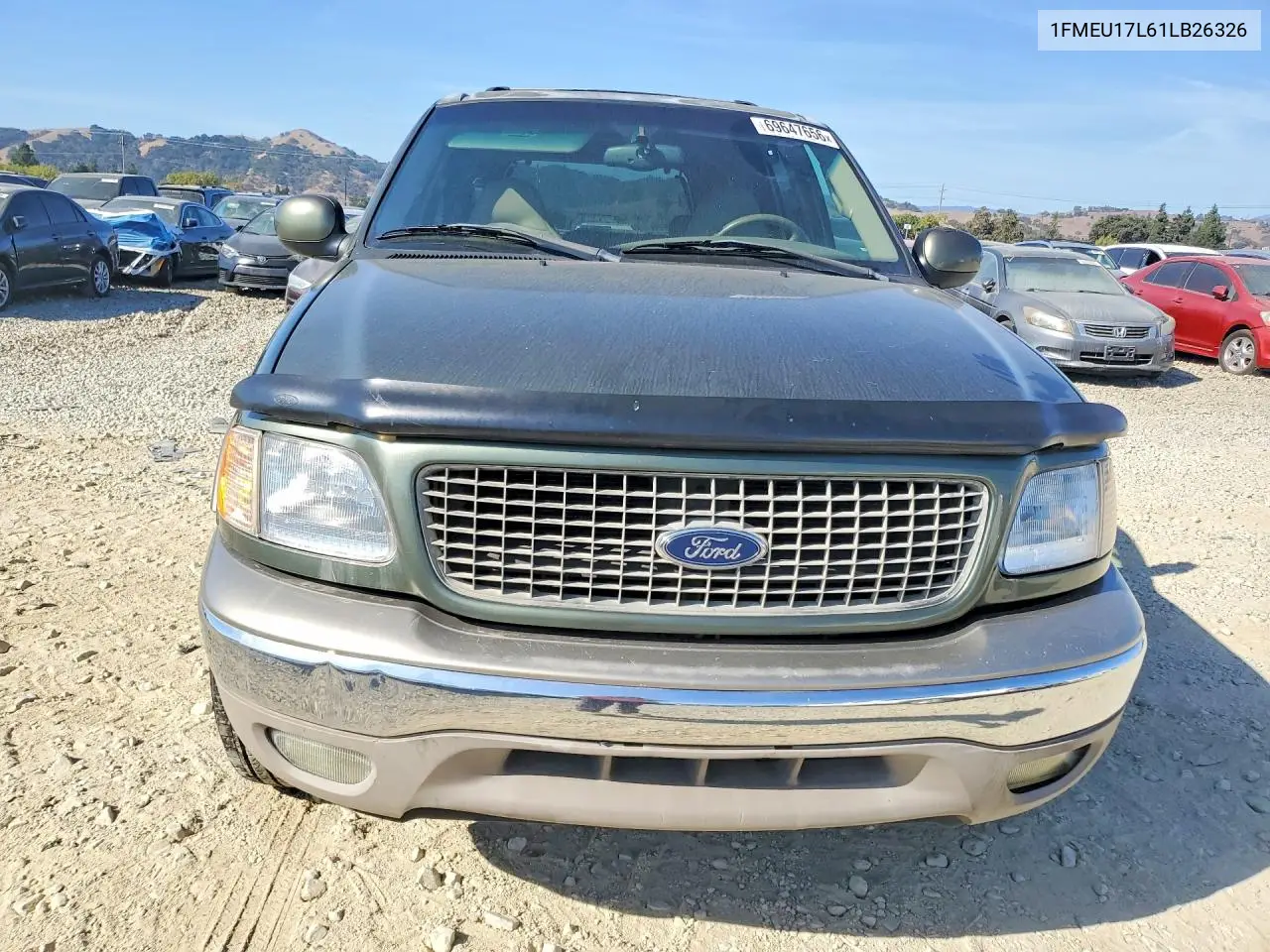 2001 FORD EXPEDITION VIN 1FMEU17L61LB26326 — фото 5