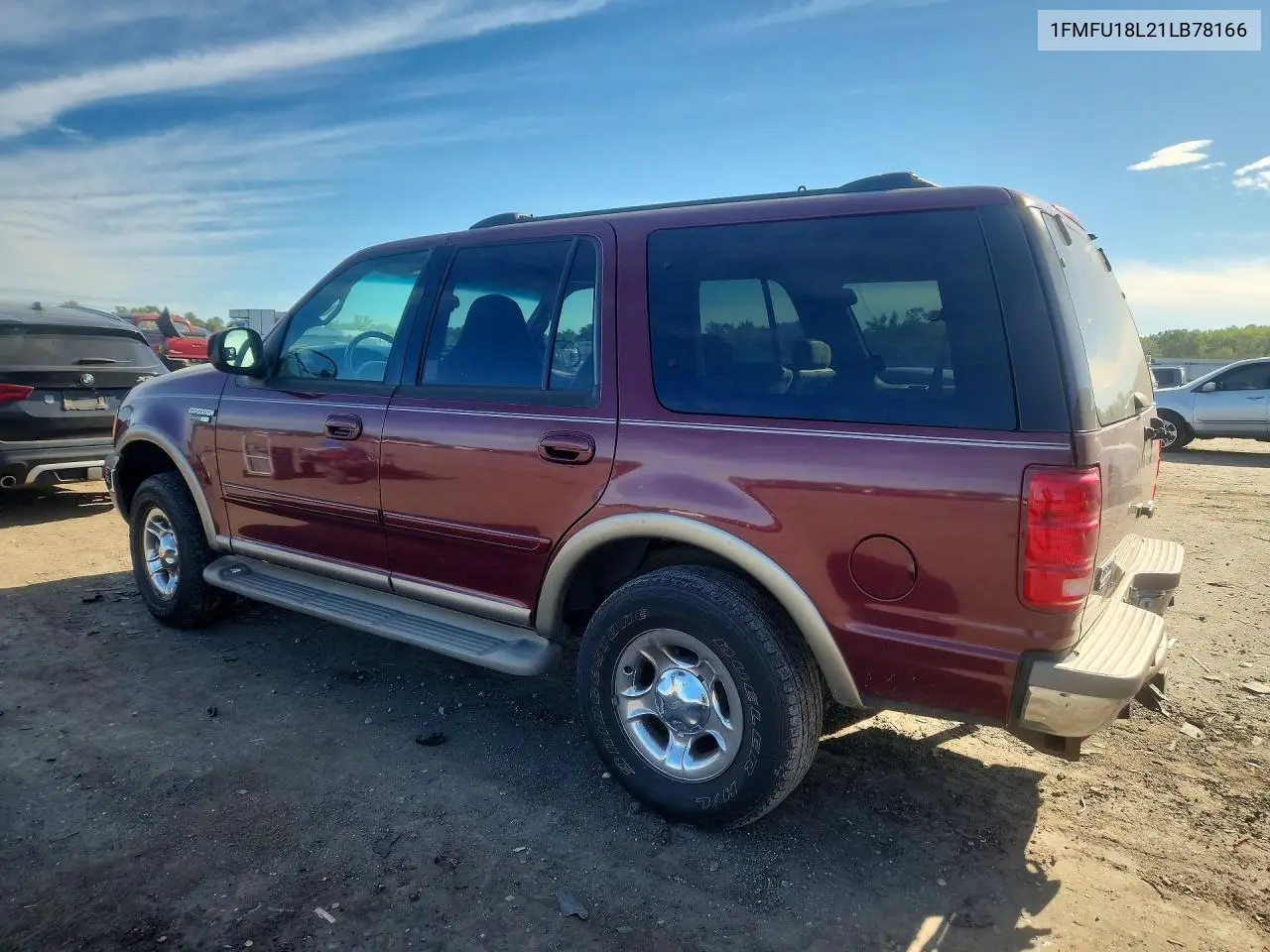 2001 FORD EXPEDITION VIN 1FMFU18L21LB78166 — фото 2