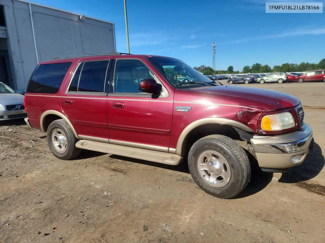 2001 FORD EXPEDITION VIN 1FMFU18L21LB78166 — фото 4