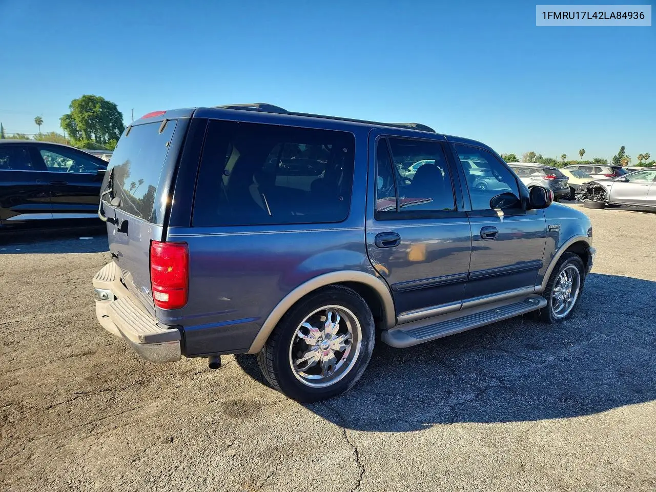 2002 FORD EXPEDITION VIN 1FMRU17L42LA84936 — фото 3
