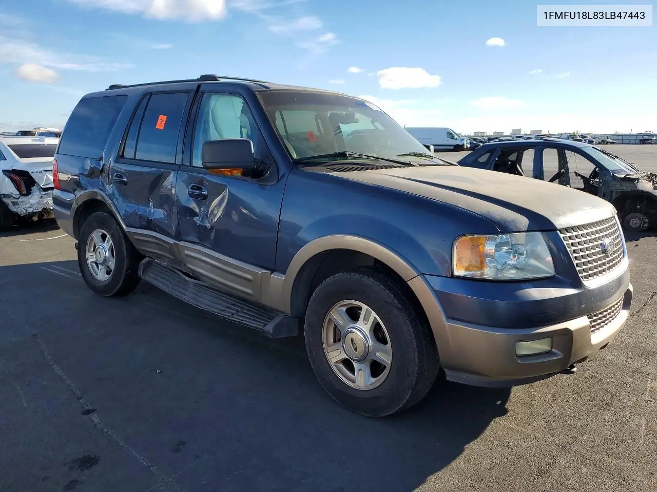 2003 FORD EXPEDITION VIN 1FMFU18L83LB47443 — фото 4