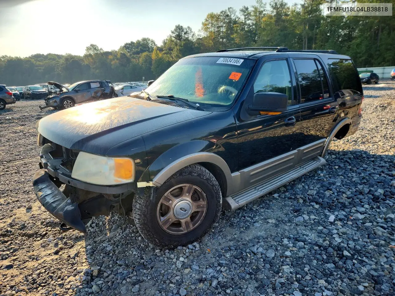 FORD EXPEDITION 2004, VIN 1FMFU18L04LB38818