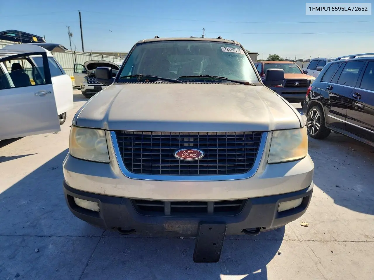 2005 FORD EXPEDITION VIN 1FMPU16595LA72652 — фото 5