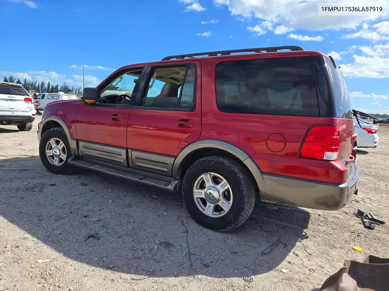 2006 FORD EXPEDITION VIN 1FMPU17536LA57919 — фото 2