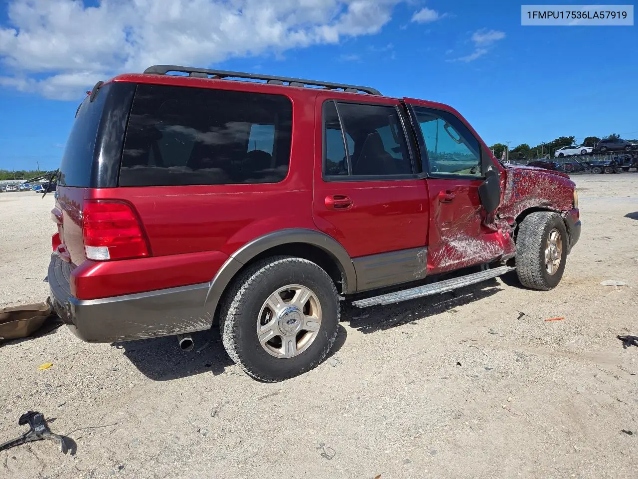 2006 FORD EXPEDITION VIN 1FMPU17536LA57919 — фото 3