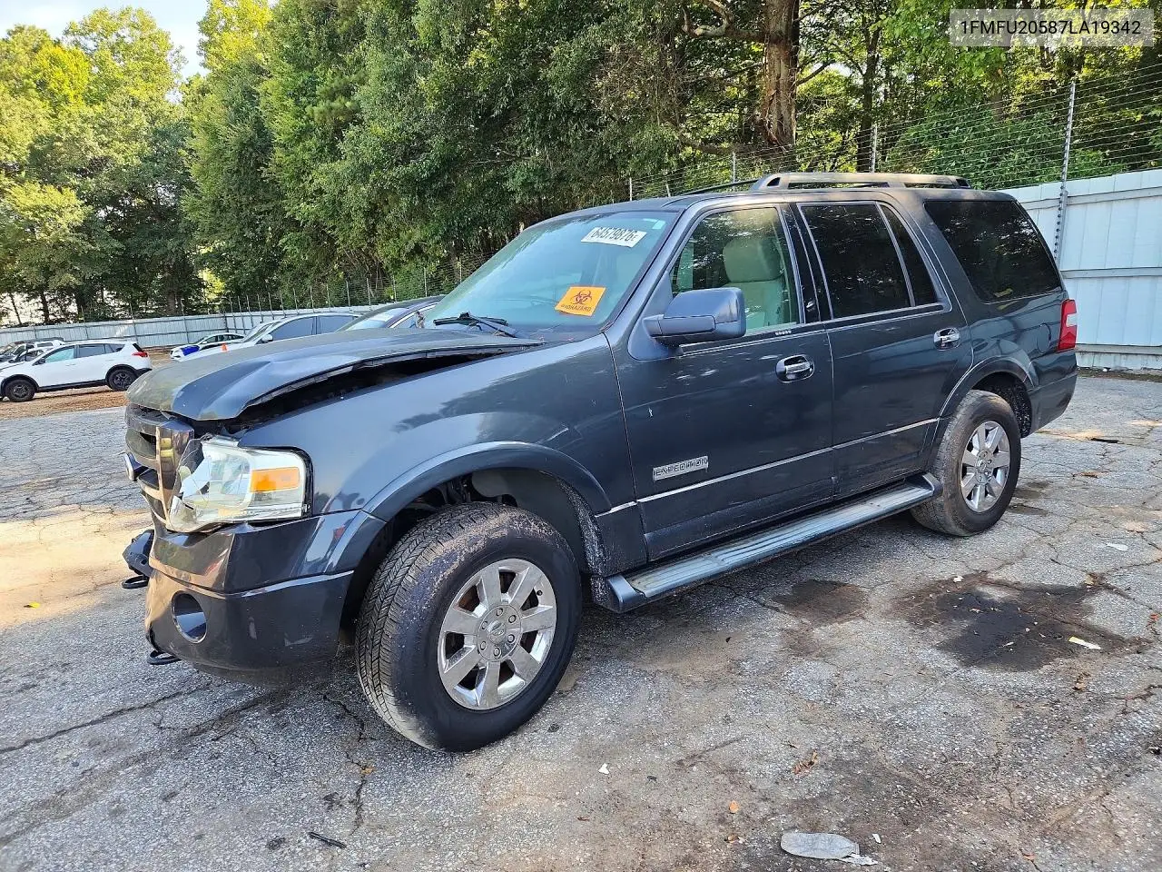 FORD EXPEDITION 2007, VIN 1FMFU20587LA19342