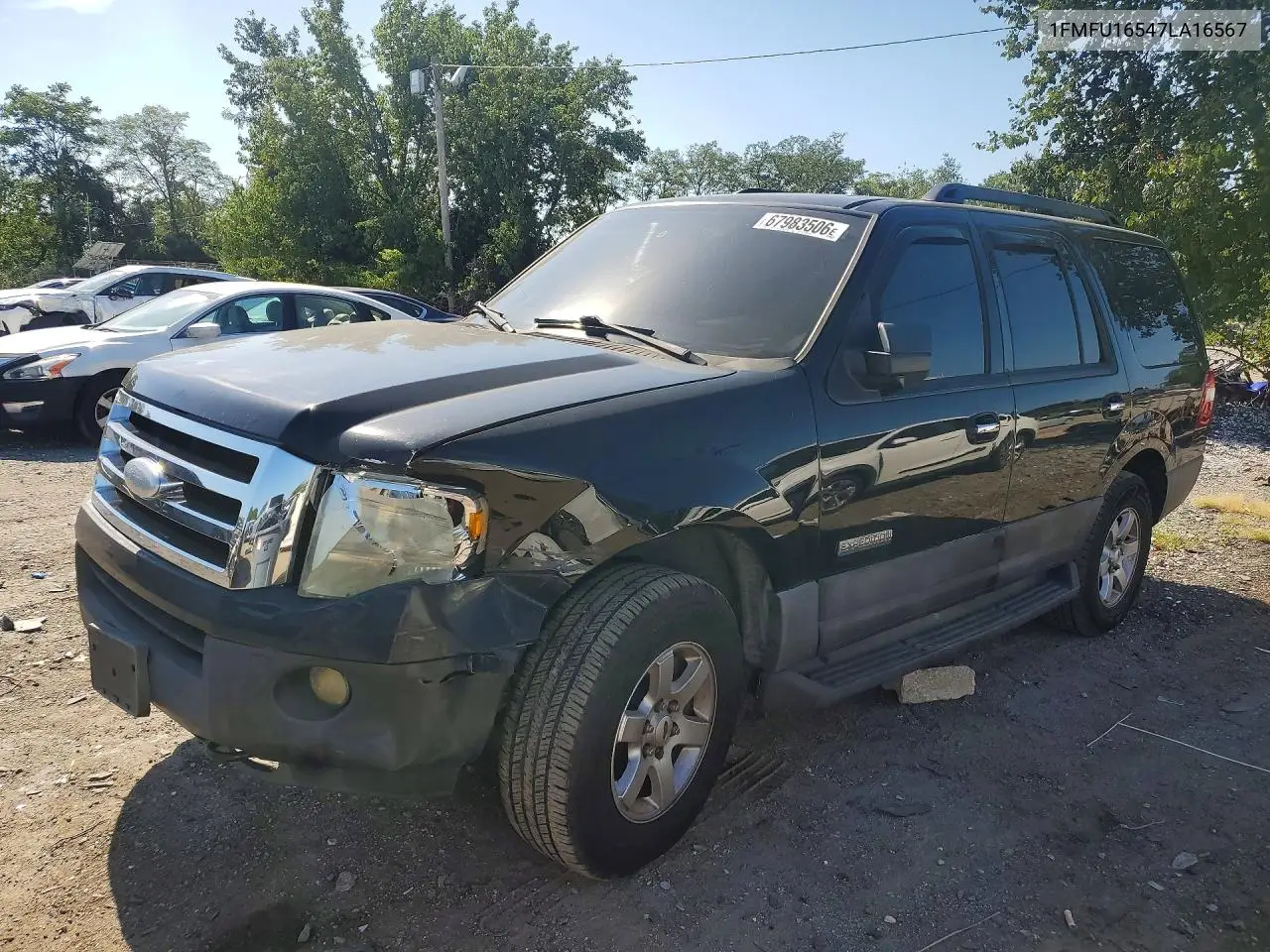 FORD EXPEDITION 2007, VIN 1FMFU16547LA16567