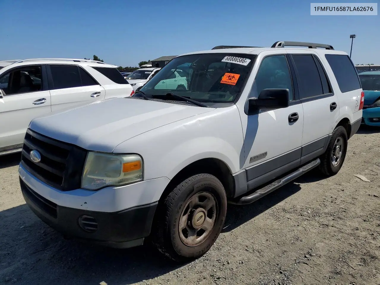 FORD EXPEDITION 2007, VIN 1FMFU16587LA62676
