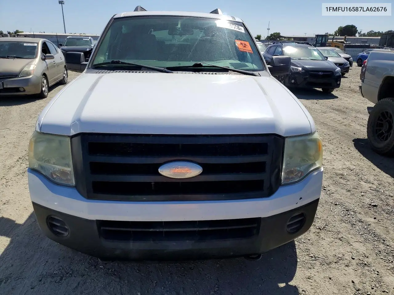 2007 FORD EXPEDITION VIN 1FMFU16587LA62676 — фото 5