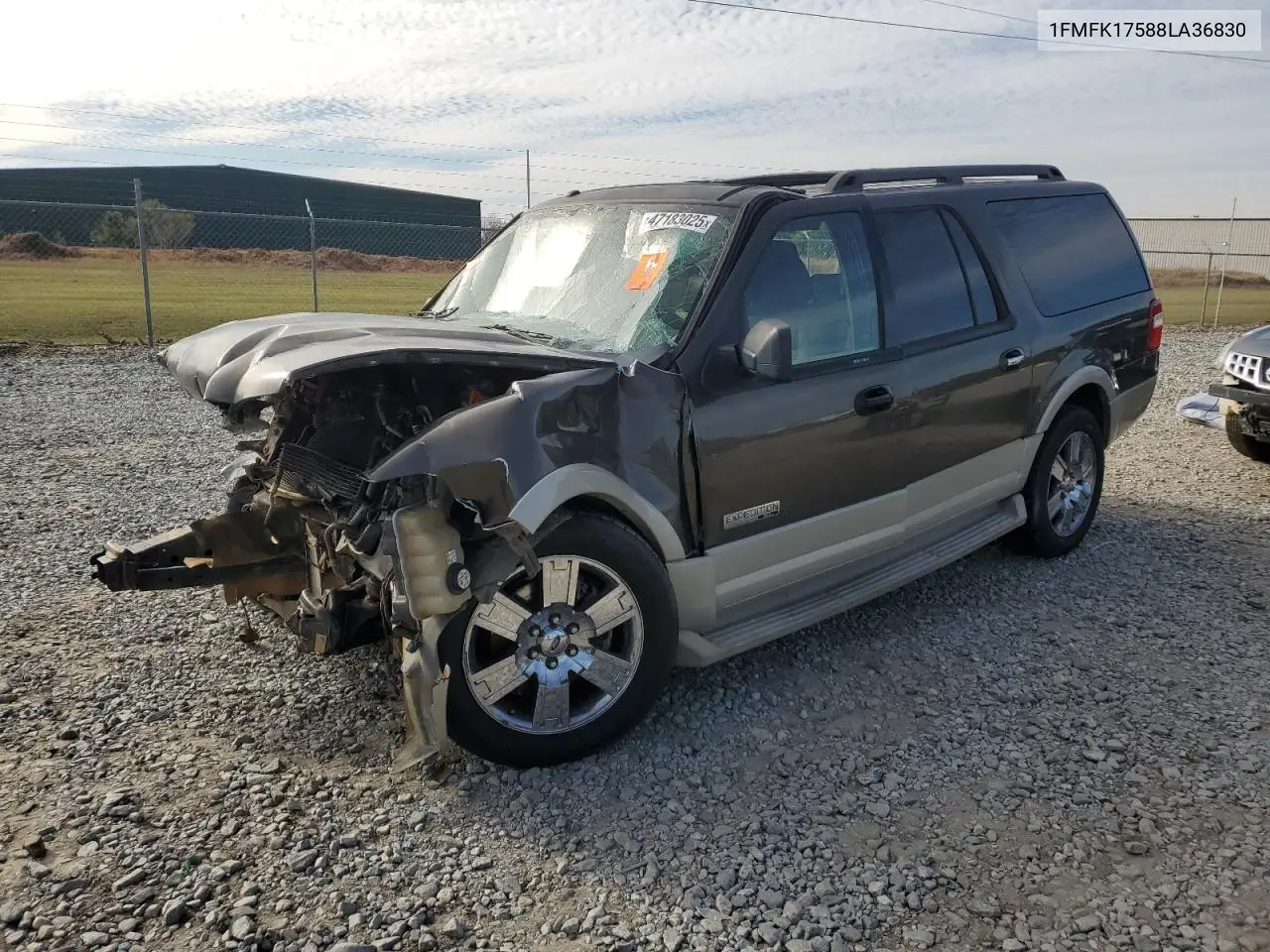 FORD EXPEDITION 2008, VIN 1FMFK17588LA36830