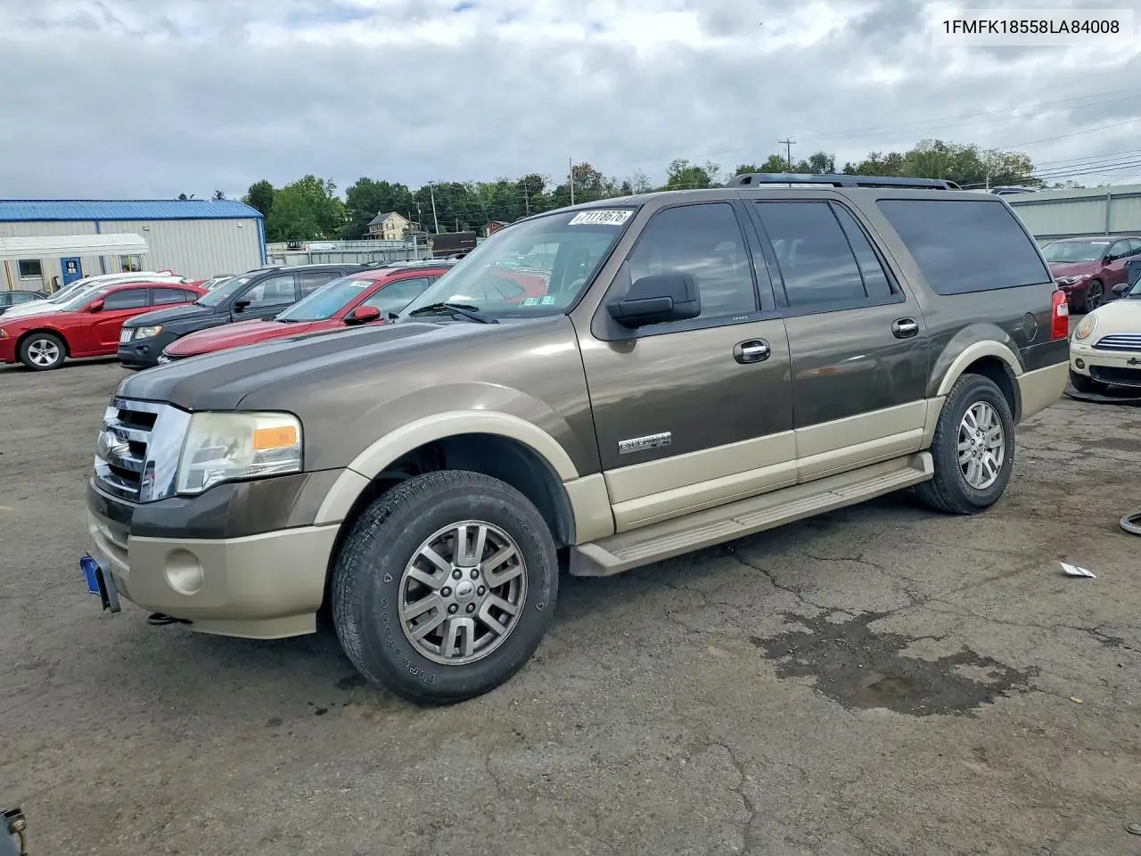 FORD EXPEDITION 2008, VIN 1FMFK18558LA84008
