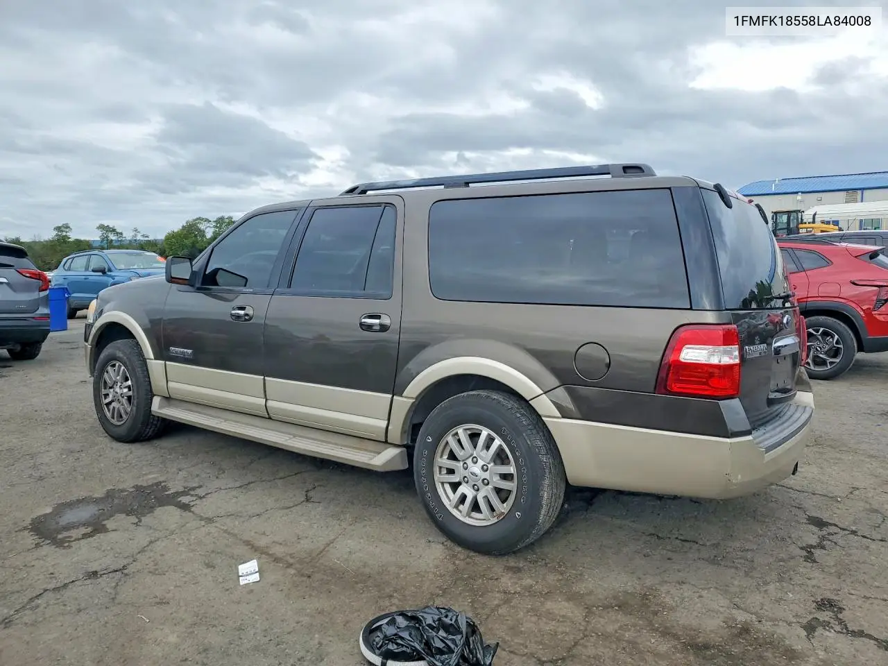 2008 FORD EXPEDITION VIN 1FMFK18558LA84008 — фото 2