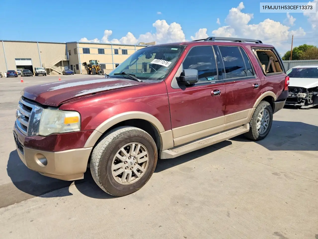 FORD EXPEDITION 2012, VIN 1FMJU1H53CEF13373