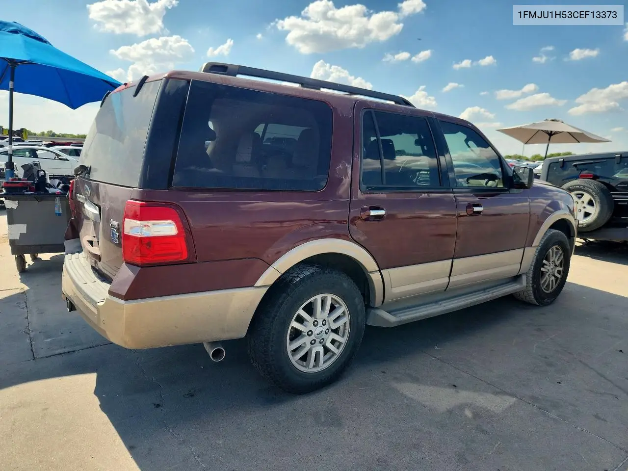 2012 FORD EXPEDITION VIN 1FMJU1H53CEF13373 — фото 3