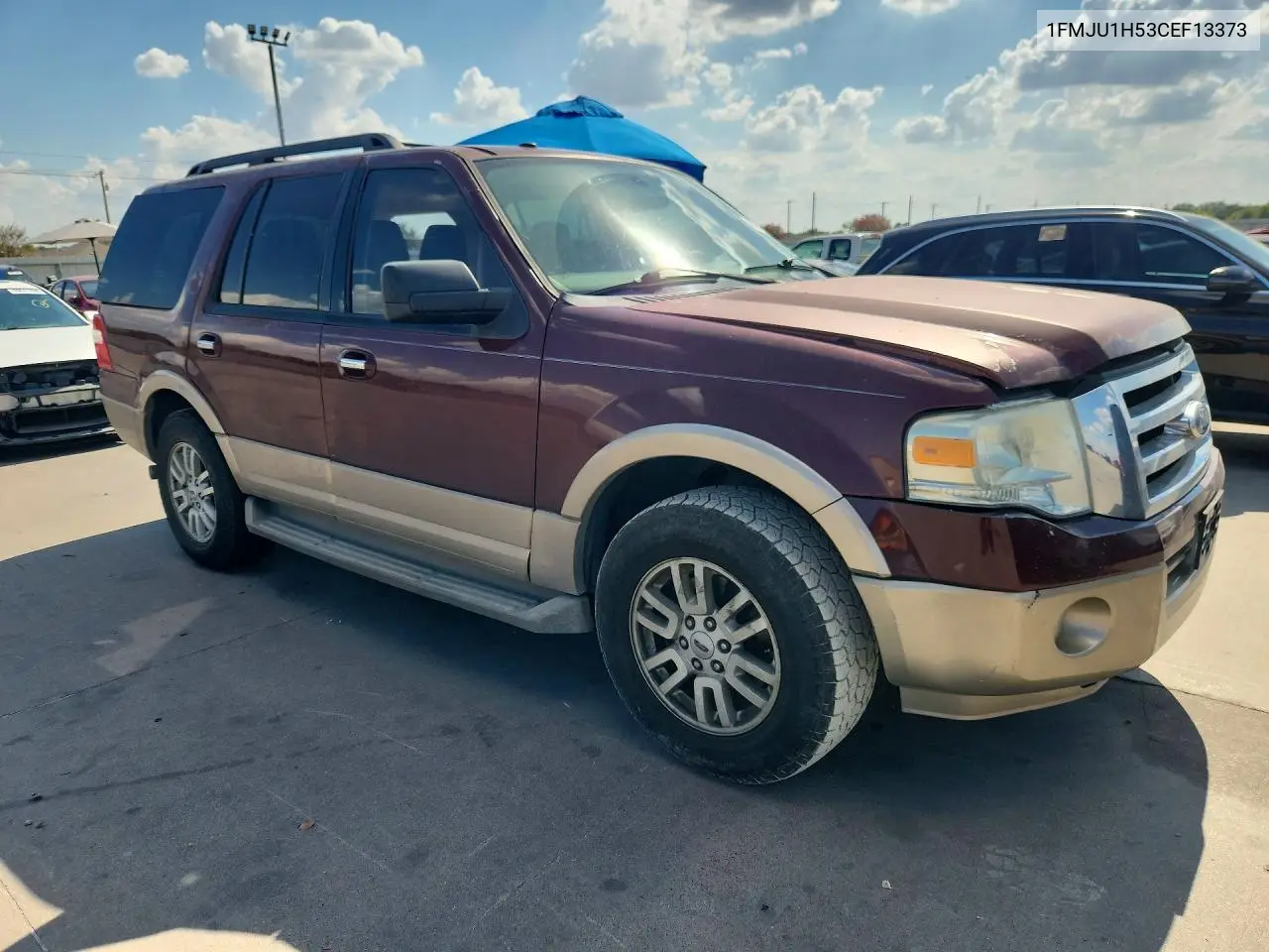 2012 FORD EXPEDITION VIN 1FMJU1H53CEF13373 — фото 4