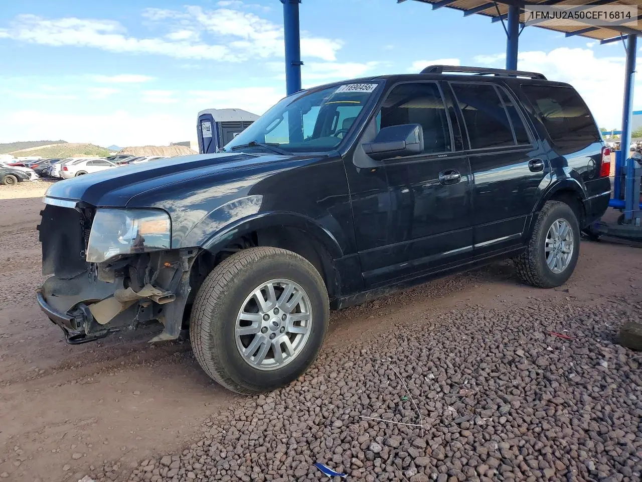 FORD EXPEDITION 2012, VIN 1FMJU2A50CEF16814