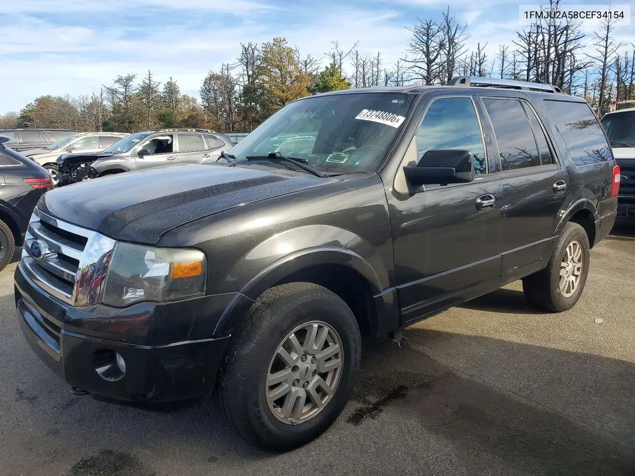 FORD EXPEDITION 2012, VIN 1FMJU2A58CEF34154