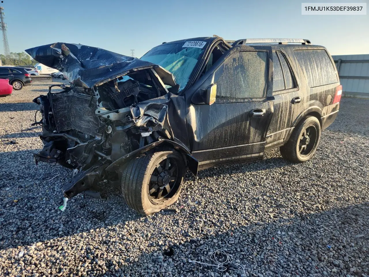 FORD EXPEDITION 2013, VIN 1FMJU1K53DEF39837