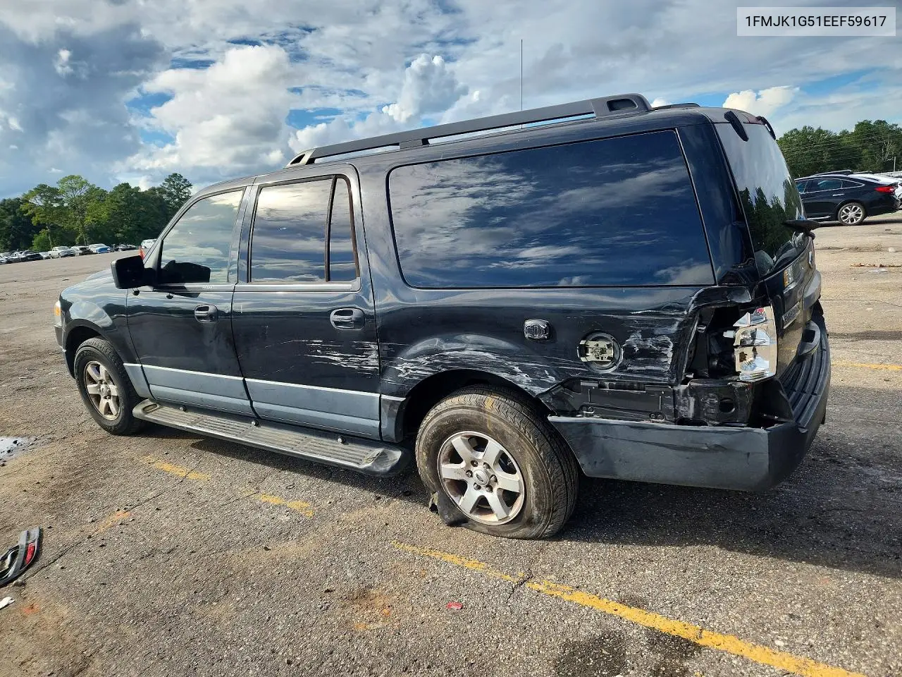 2014 FORD EXPEDITION VIN 1FMJK1G51EEF59617 — фото 2