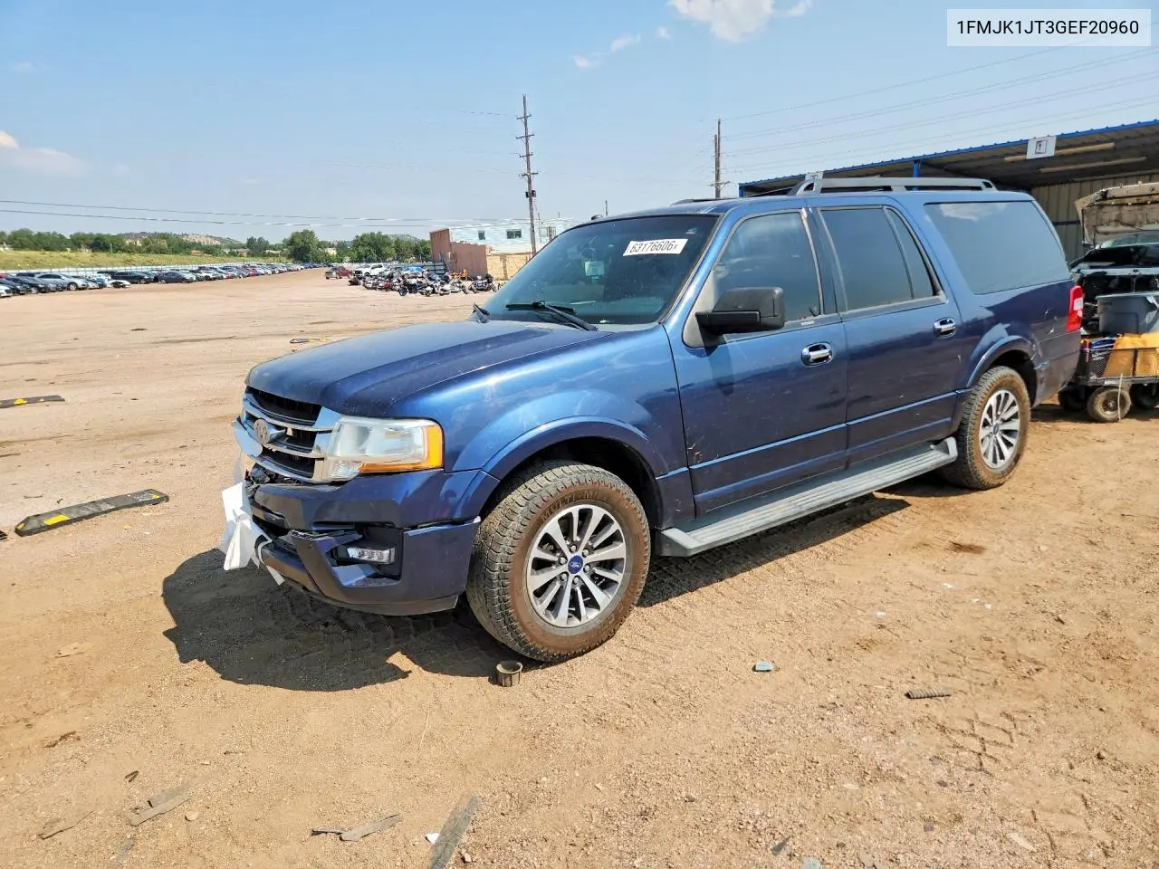 FORD EXPEDITION 2016, VIN 1FMJK1JT3GEF20960