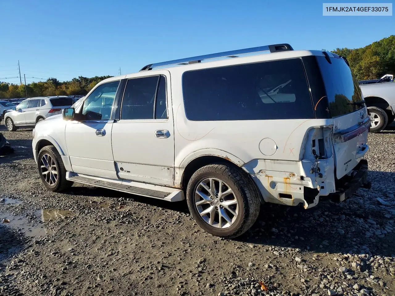 2016 FORD EXPEDITION VIN 1FMJK2AT4GEF33075 — фото 2