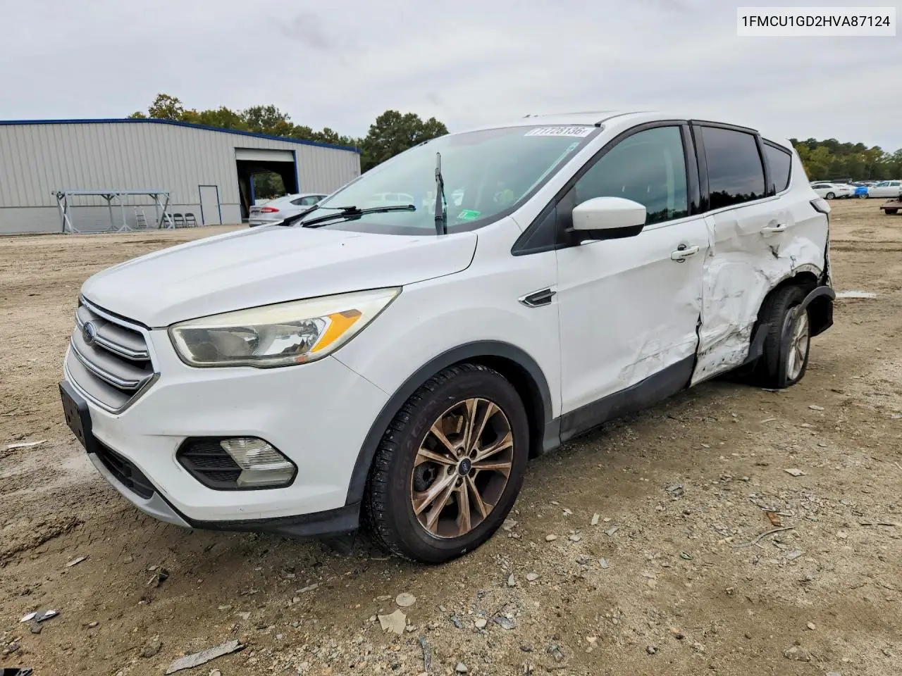 FORD EXPEDITION 2017, VIN 1FMCU9GD2HUA87124