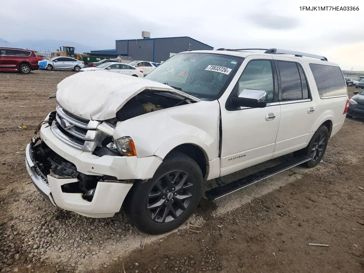 FORD EXPEDITION 2017, VIN 1FMJK1MT7HEA03366