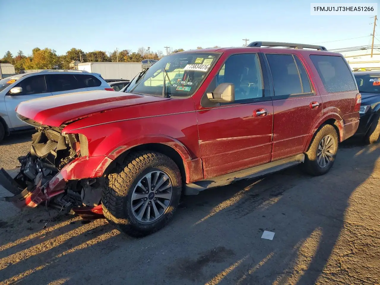 FORD EXPEDITION 2017, VIN 1FMJU1JT3HEA51266