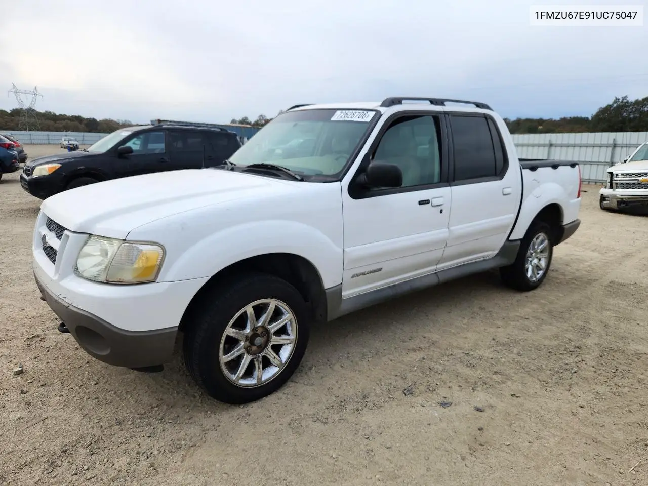 FORD EXPLORER SPORT TRAC 2001, VIN 1FMZU67E91UC75047