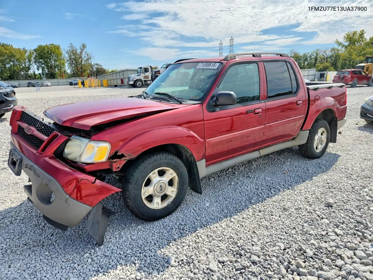FORD EXPLORER SPORT TRAC 2003, VIN 1FMZU77E13UA37900