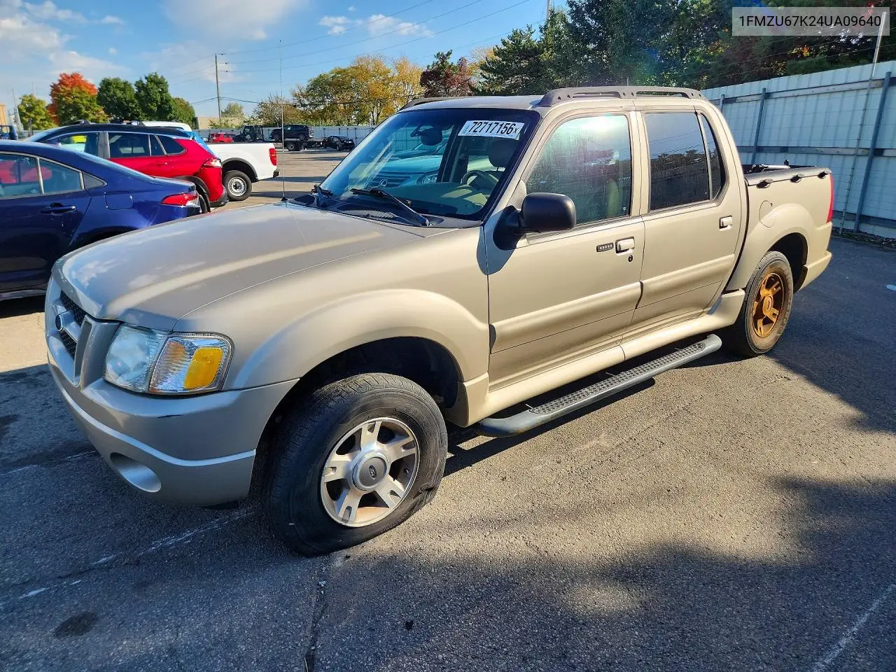 FORD EXPLORER SPORT TRAC 2004, VIN 1FMZU67K24UA09640