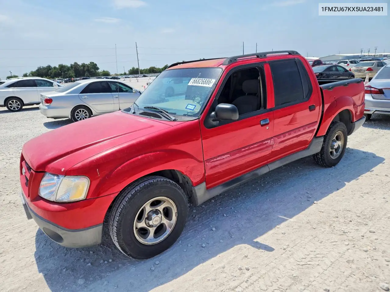 FORD EXPLORER SPORT TRAC 2005, VIN 1FMZU67KX5UA23481