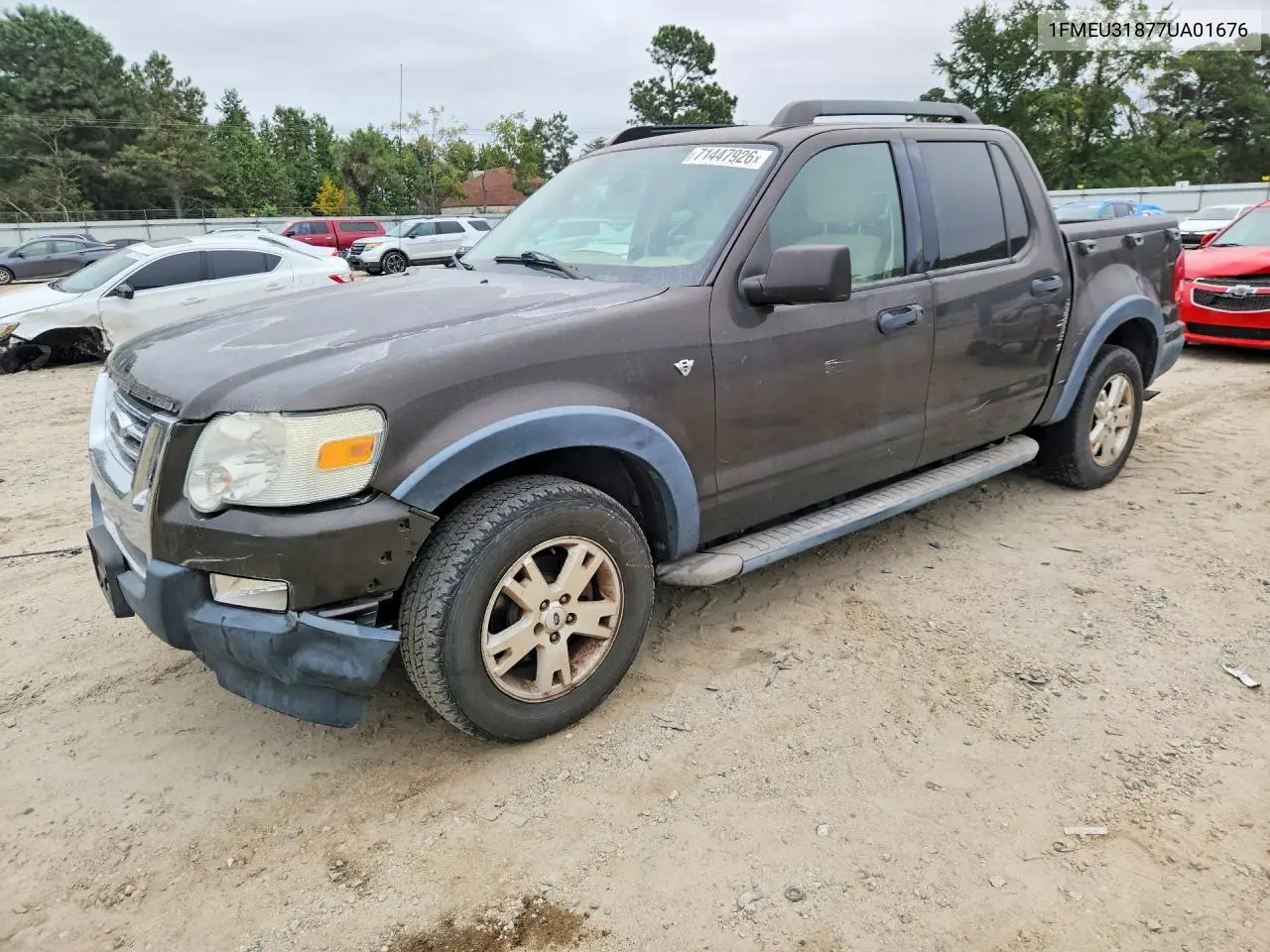 FORD EXPLORER SPORT TRAC 2007, VIN 1FMEU31877UA01676