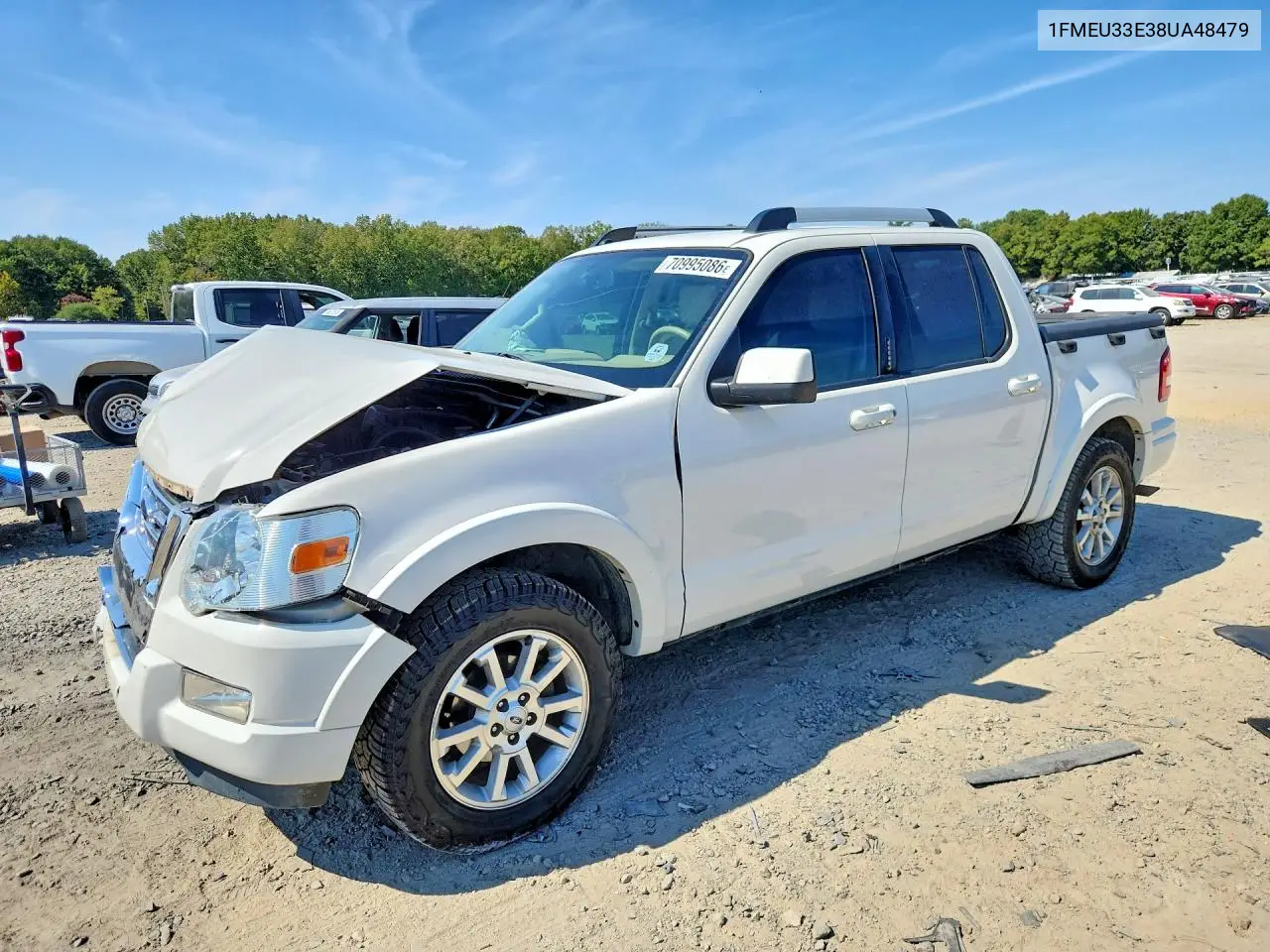 FORD EXPLORER SPORT TRAC 2008, VIN 1FMEU33E38UA48479