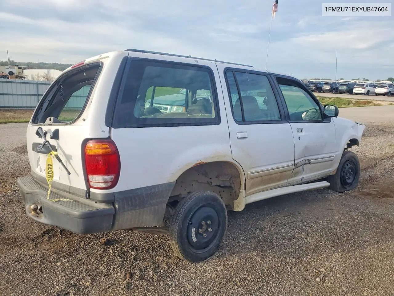 2000 FORD EXPLORER VIN 1FMZU71EXYUB47604 — фото 3