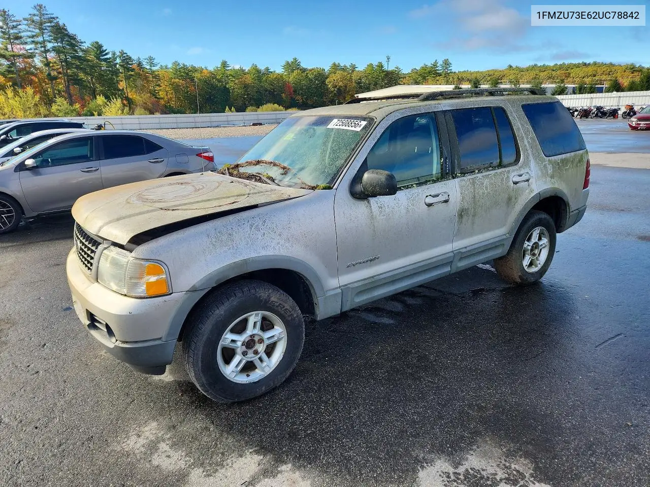 FORD EXPLORER 2002, VIN 1FMZU73E62UC78842
