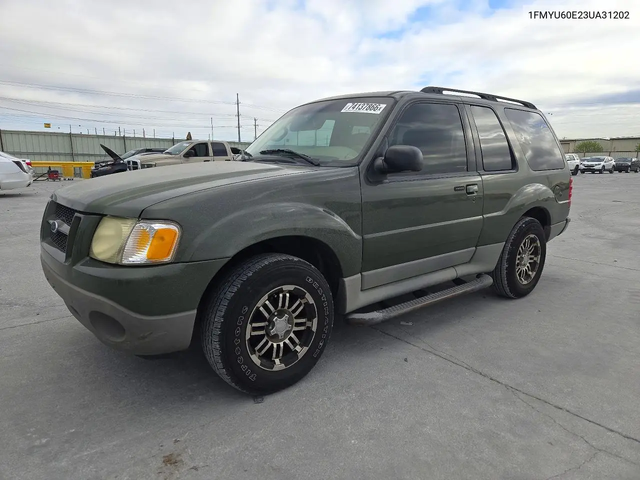 FORD EXPLORER 2003, VIN 1FMYU60E23UA31202
