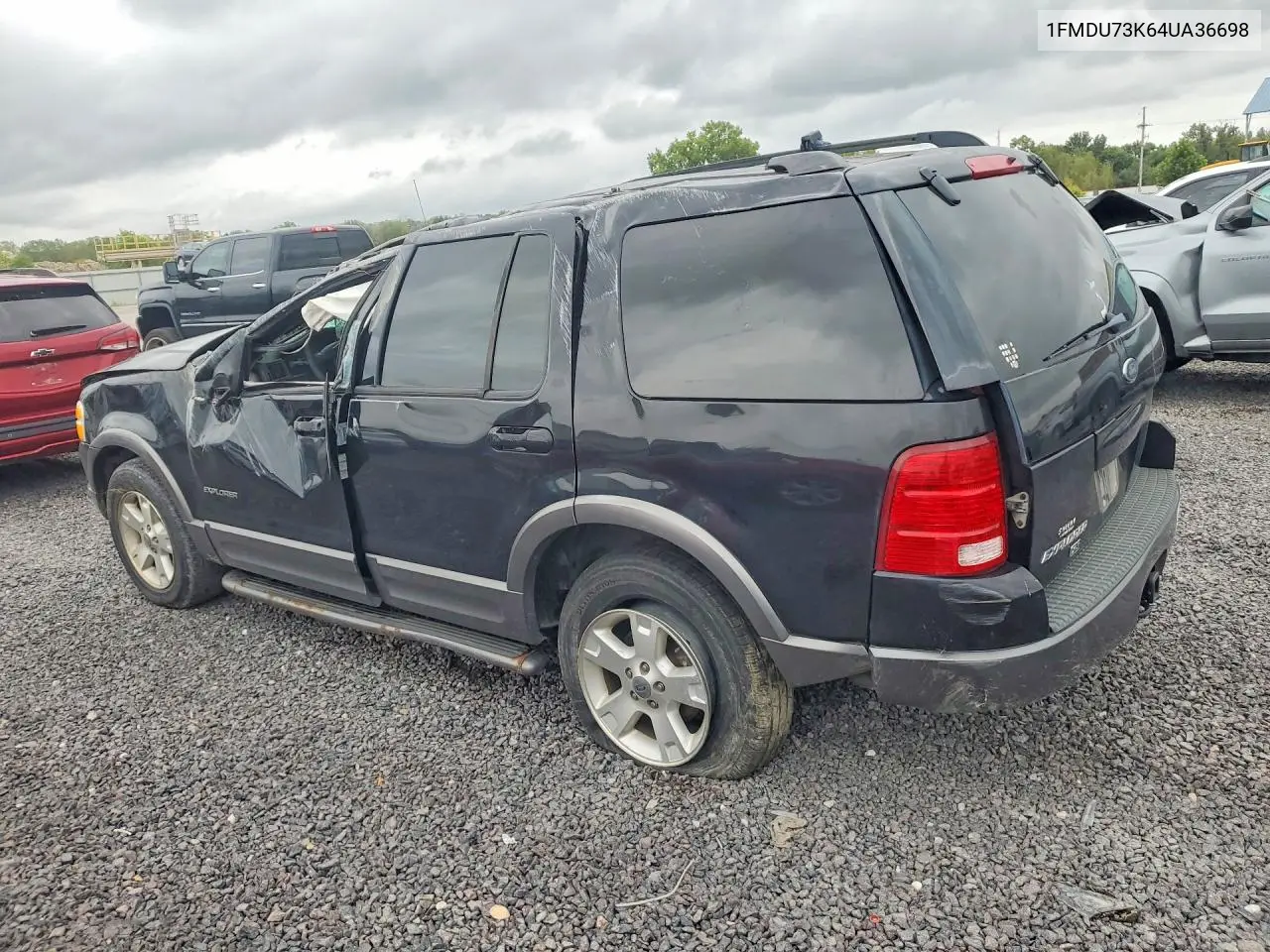 2004 FORD EXPLORER VIN 1FMDU73K64UA36698 — фото 2