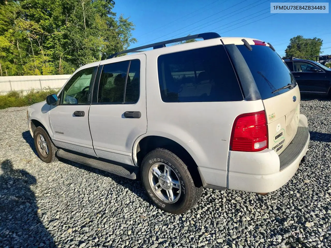 2004 FORD EXPLORER VIN 1FMDU73E84ZB34483 — фото 2