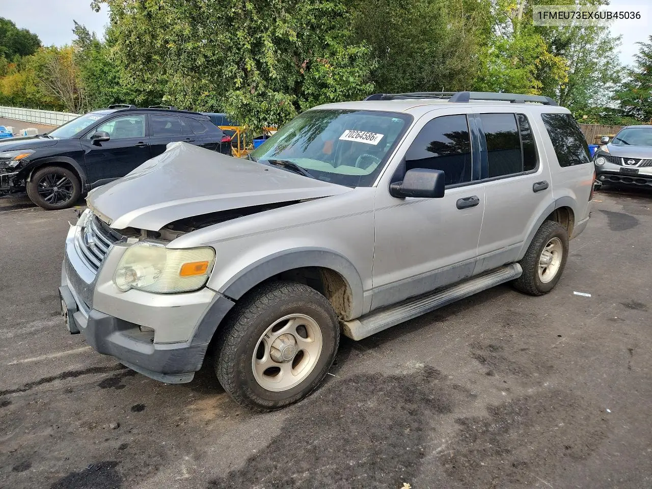 FORD EXPLORER 2006, VIN 1FMEU73EX6UB45036